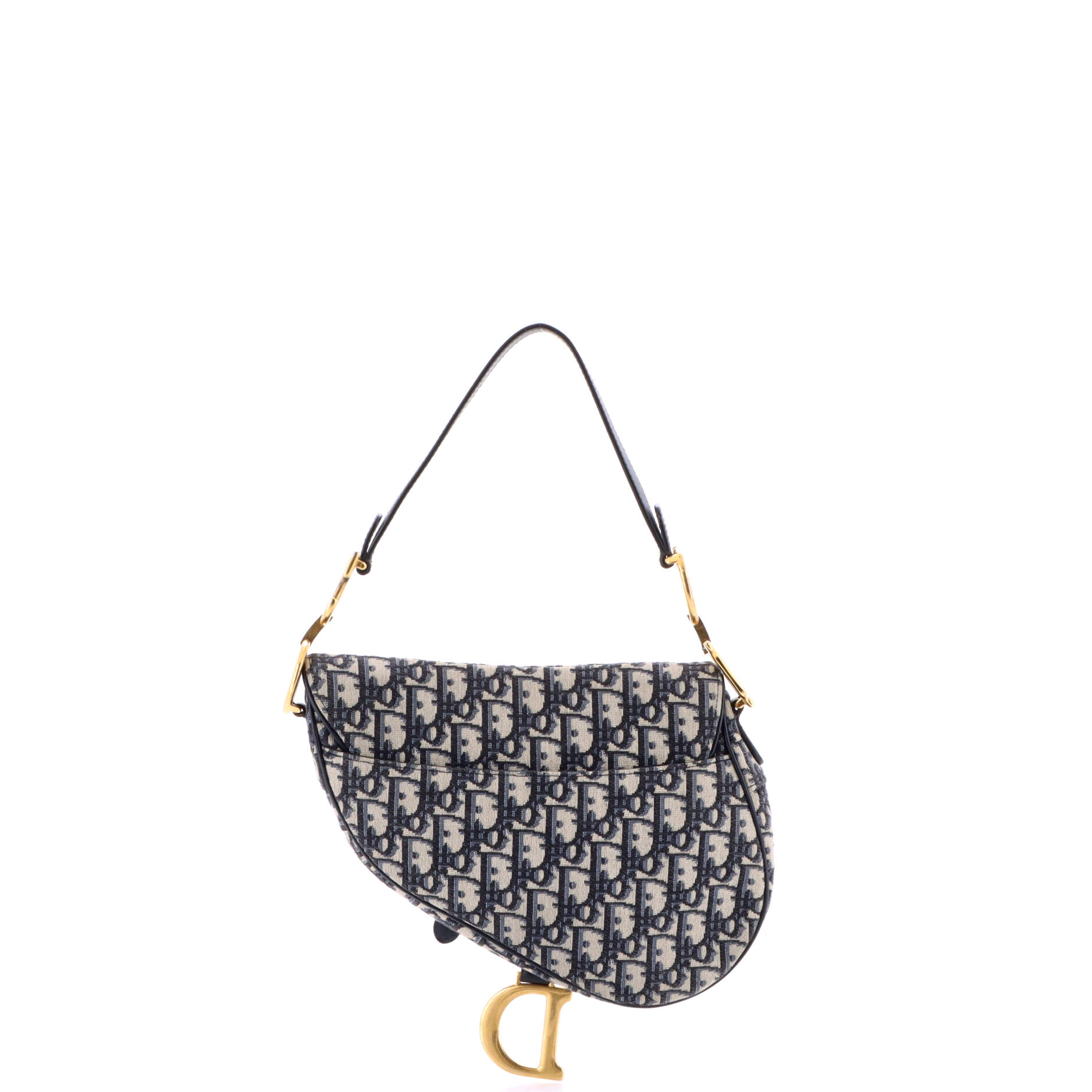 Saddle Handbag Oblique Canvas Medium