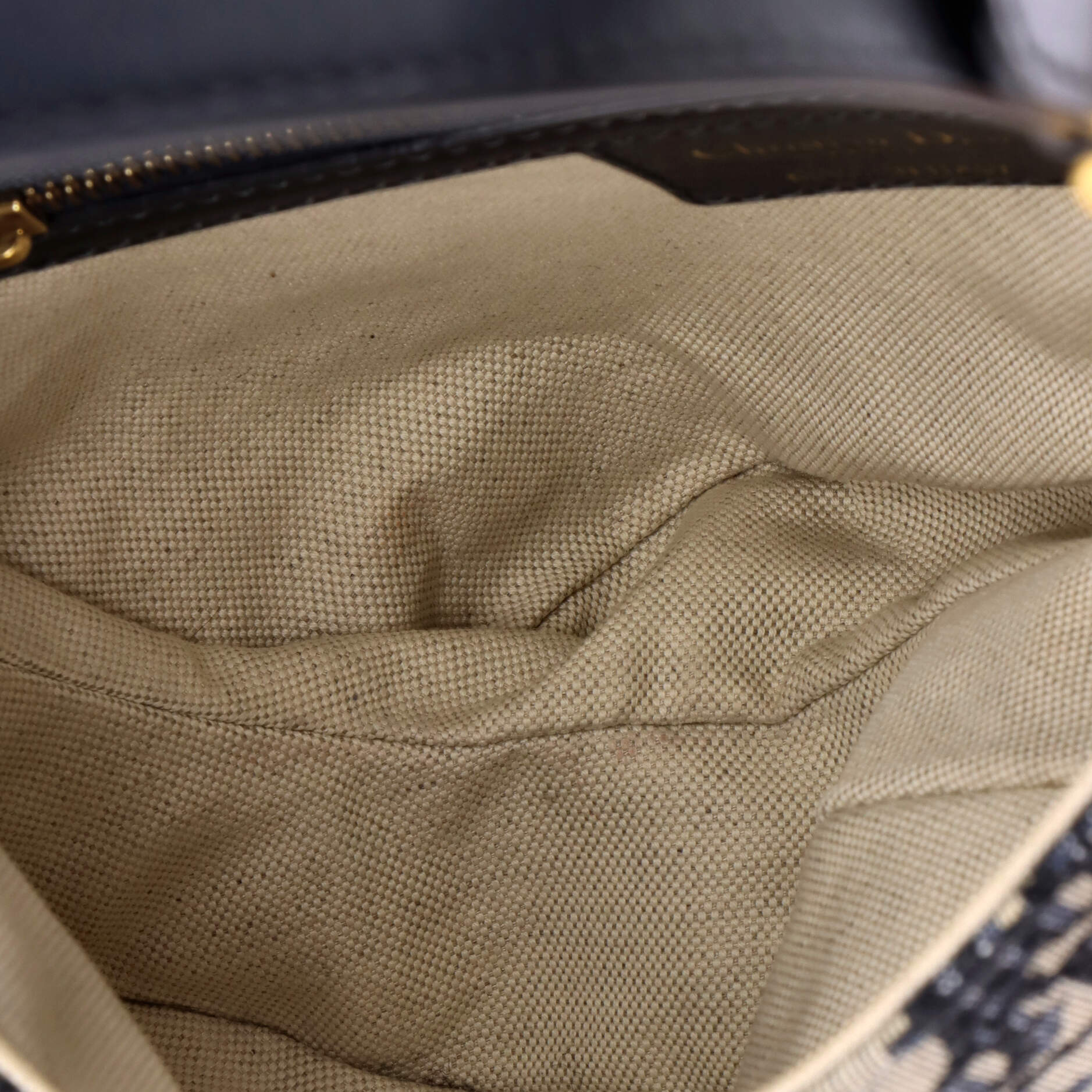 Saddle Handbag Oblique Canvas Medium