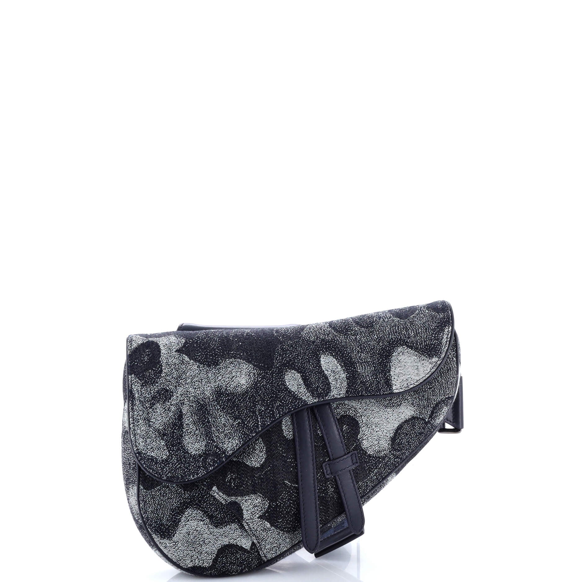Peter Doig Saddle Bag Printed Denim and Leather