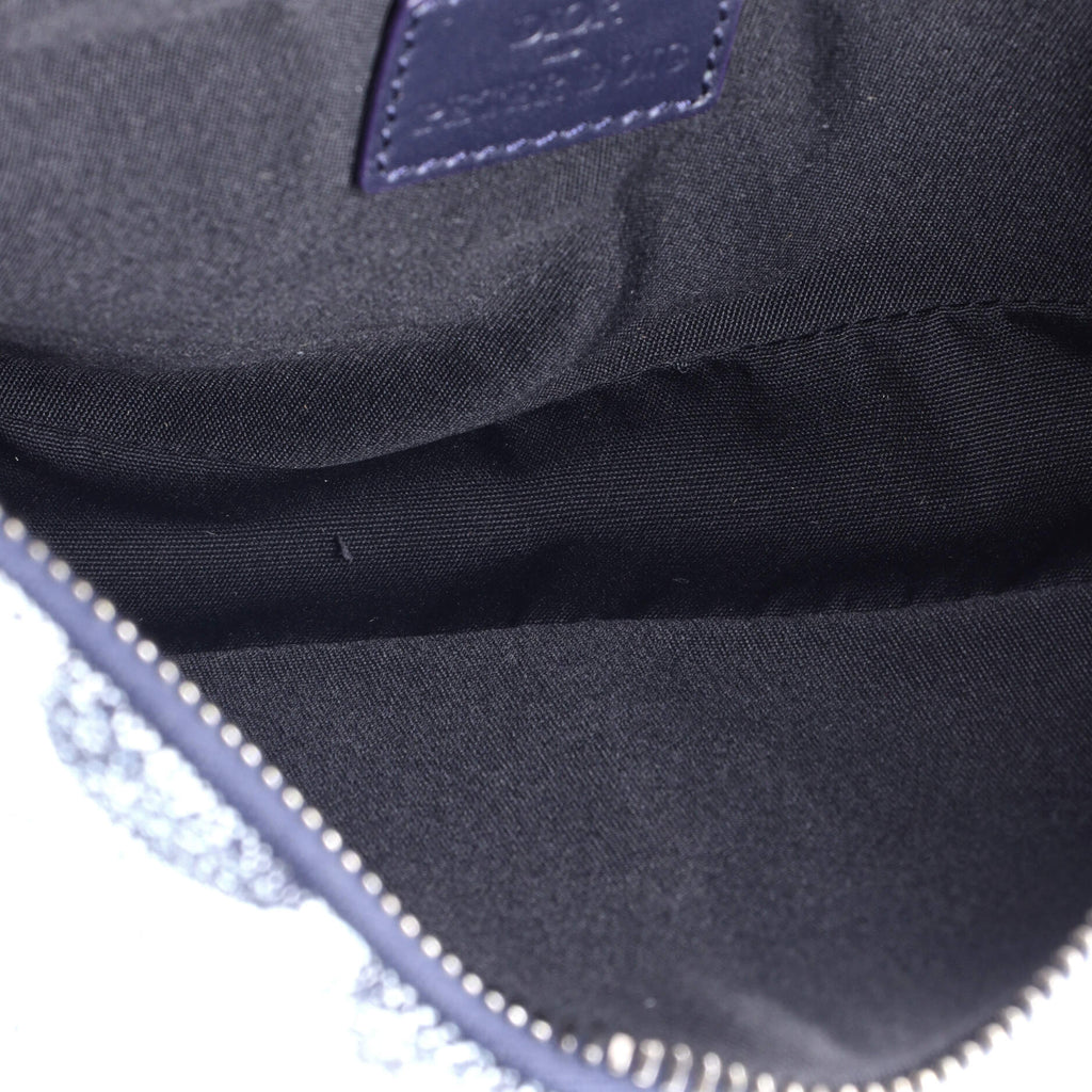 Peter Doig Saddle Bag Printed Denim and Leather