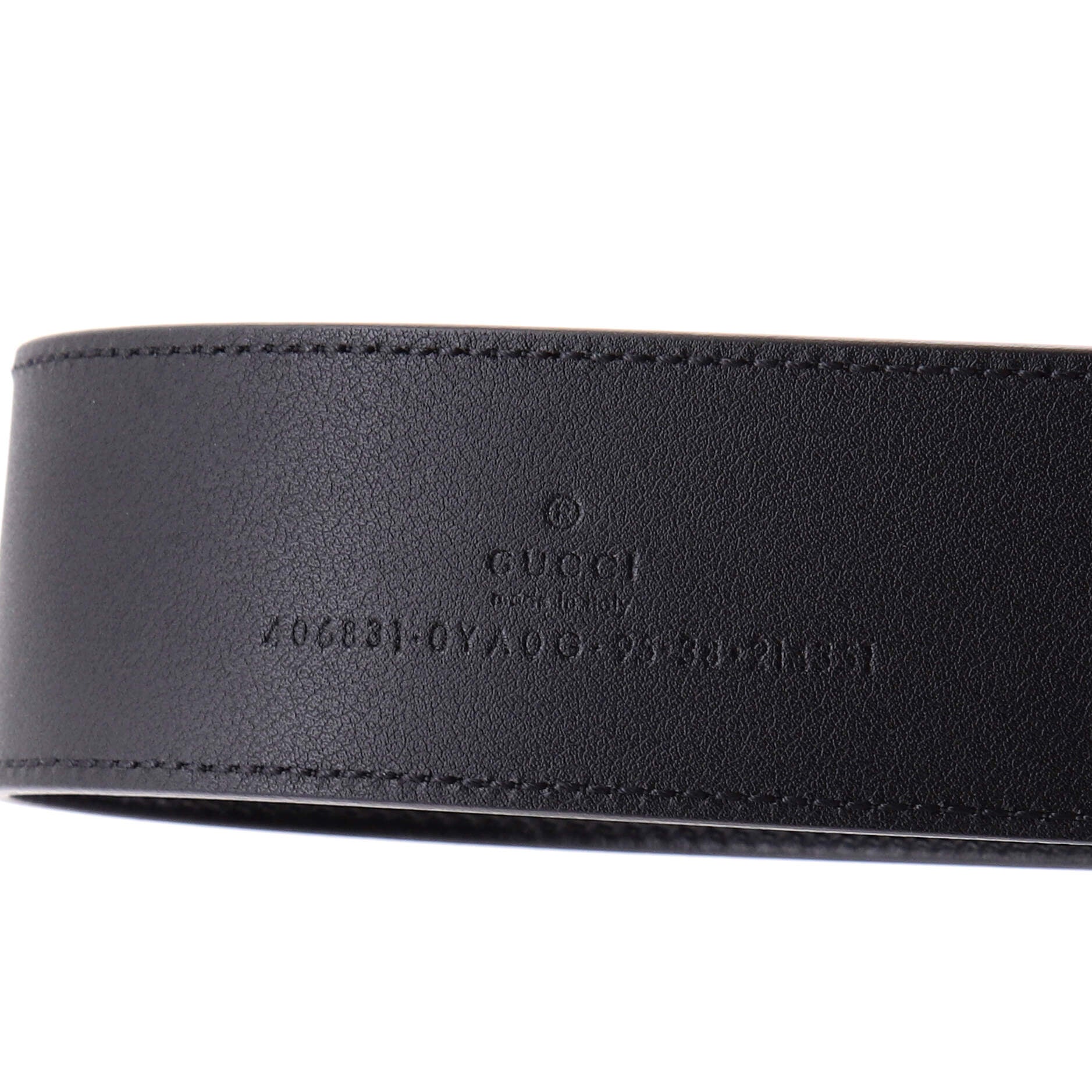 GG Marmont Belt Leather Wide
