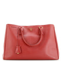 Lux Open Tote Saffiano Leather Large