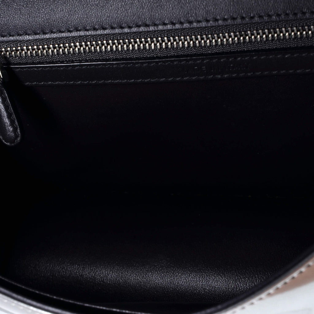 Diorama Flap Bag Cannage Embossed Calfskin Medium