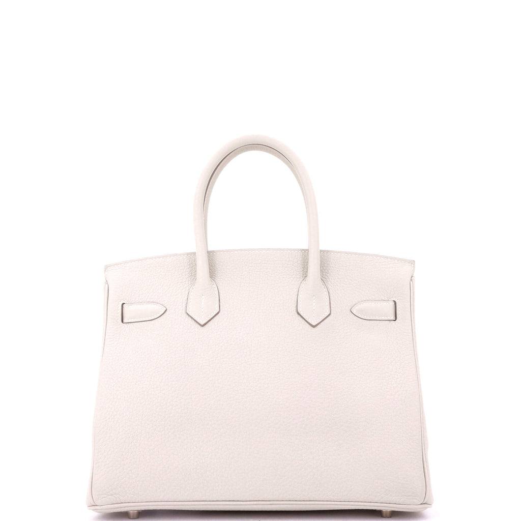 Birkin Handbag Light Togo with Rose Gold Hardware 30