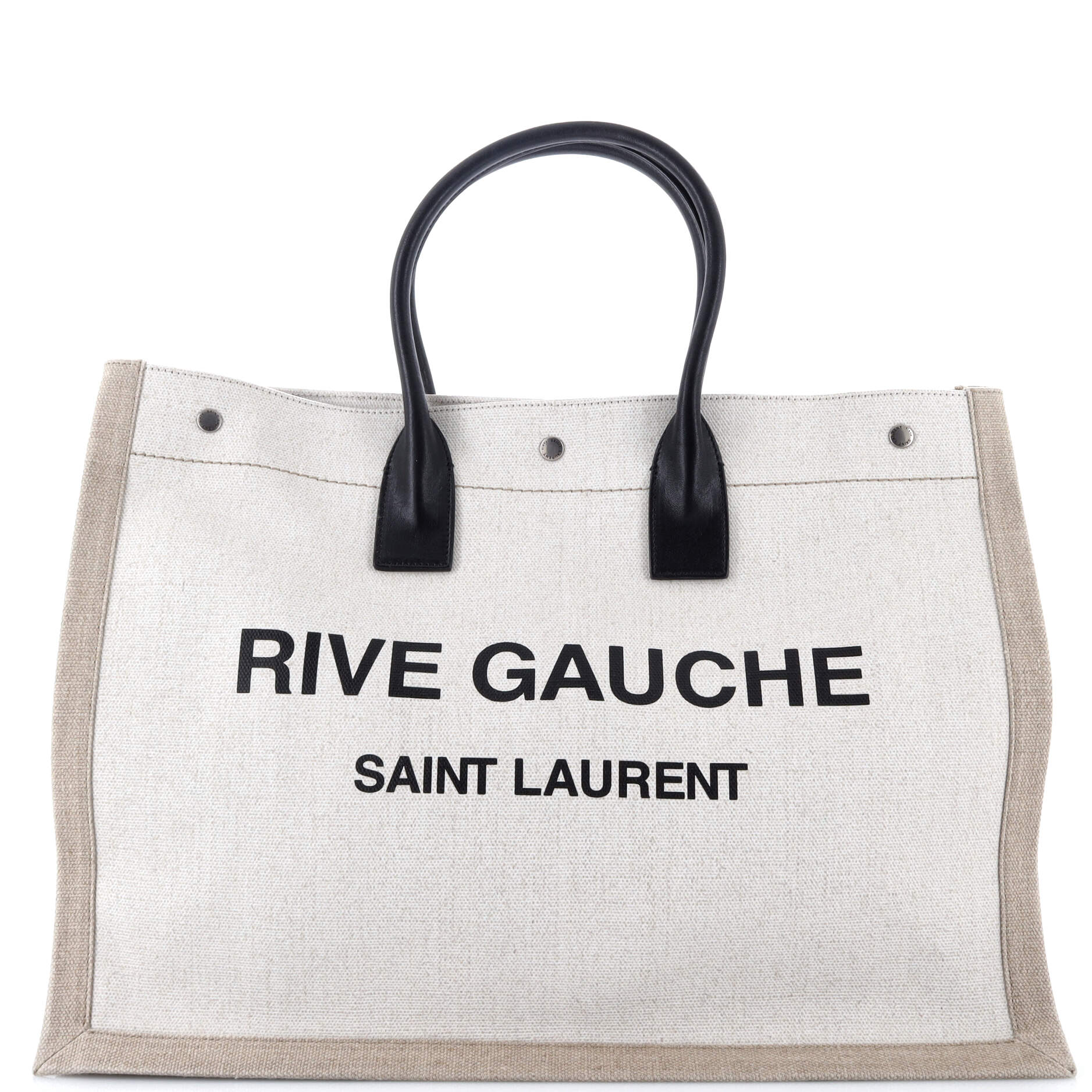Rive Gauche Shopper Tote Canvas Large