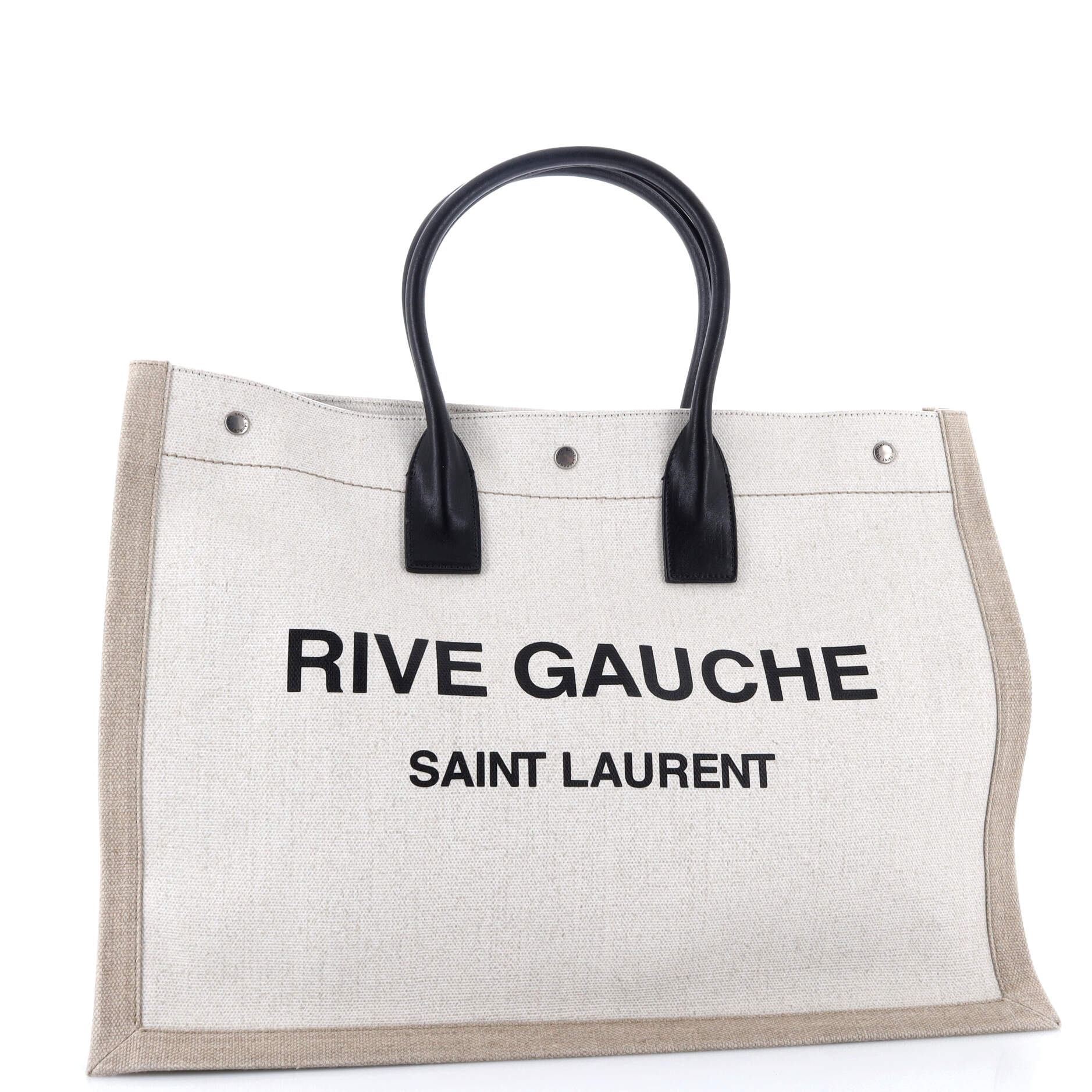 Rive Gauche Shopper Tote Canvas Large