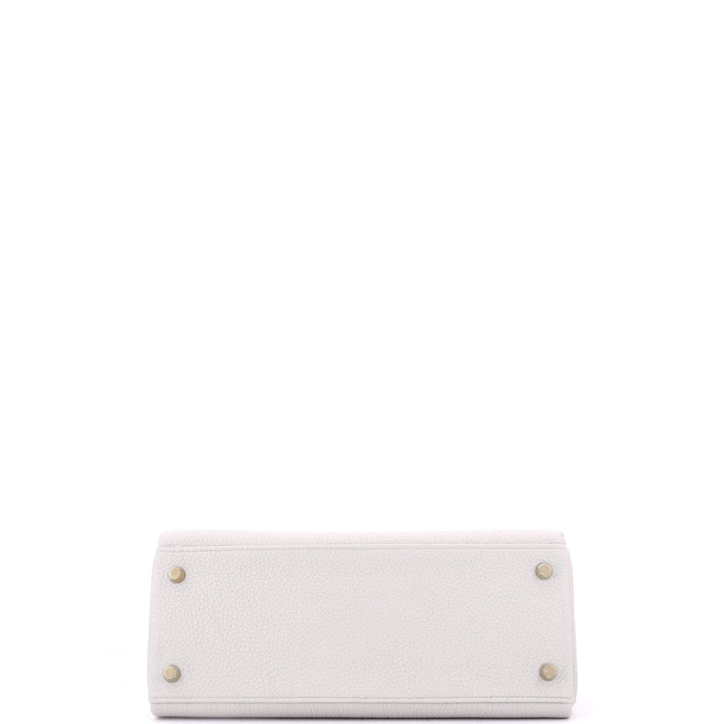 Kelly Handbag Light Togo with Gold Hardware 28