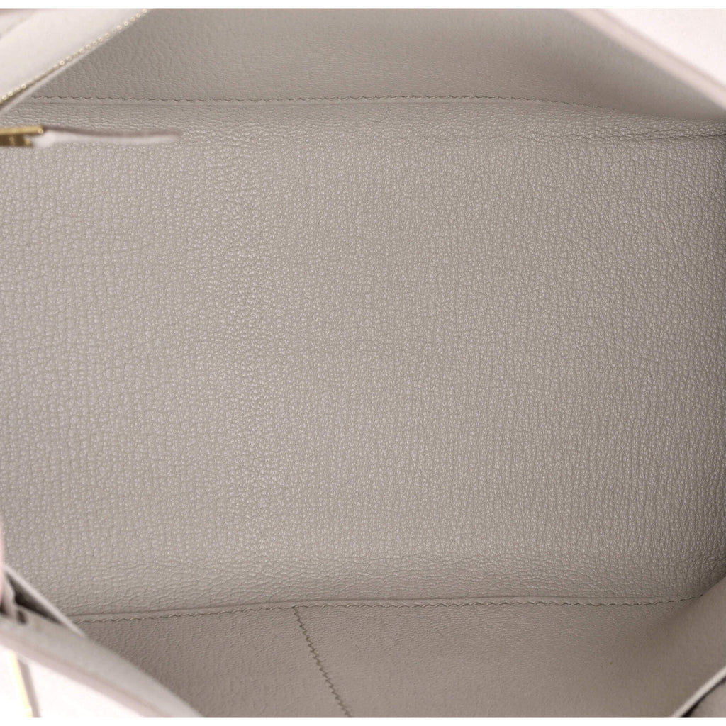 Kelly Handbag Light Togo with Gold Hardware 28