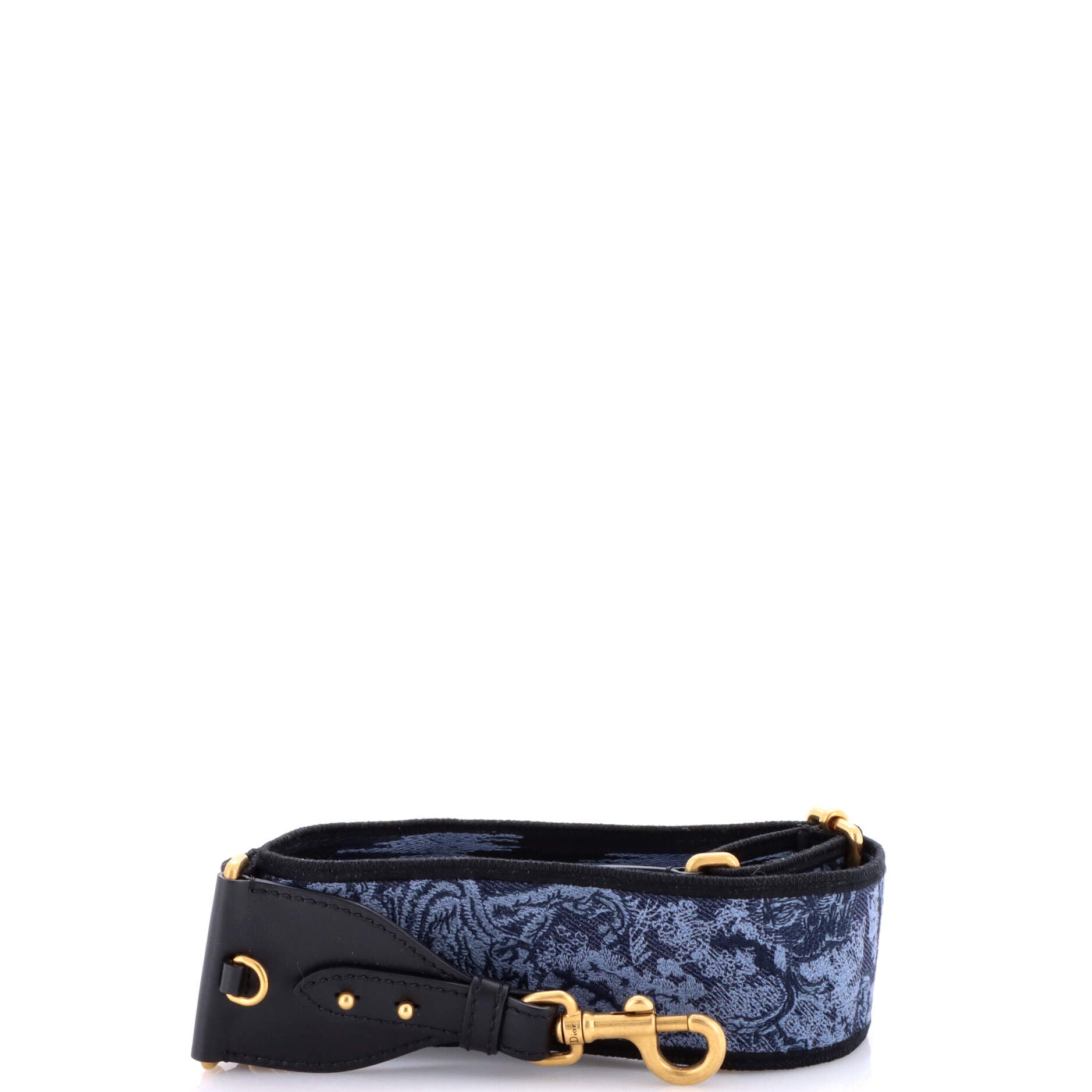 Logo Shoulder Strap Embroidered Canvas