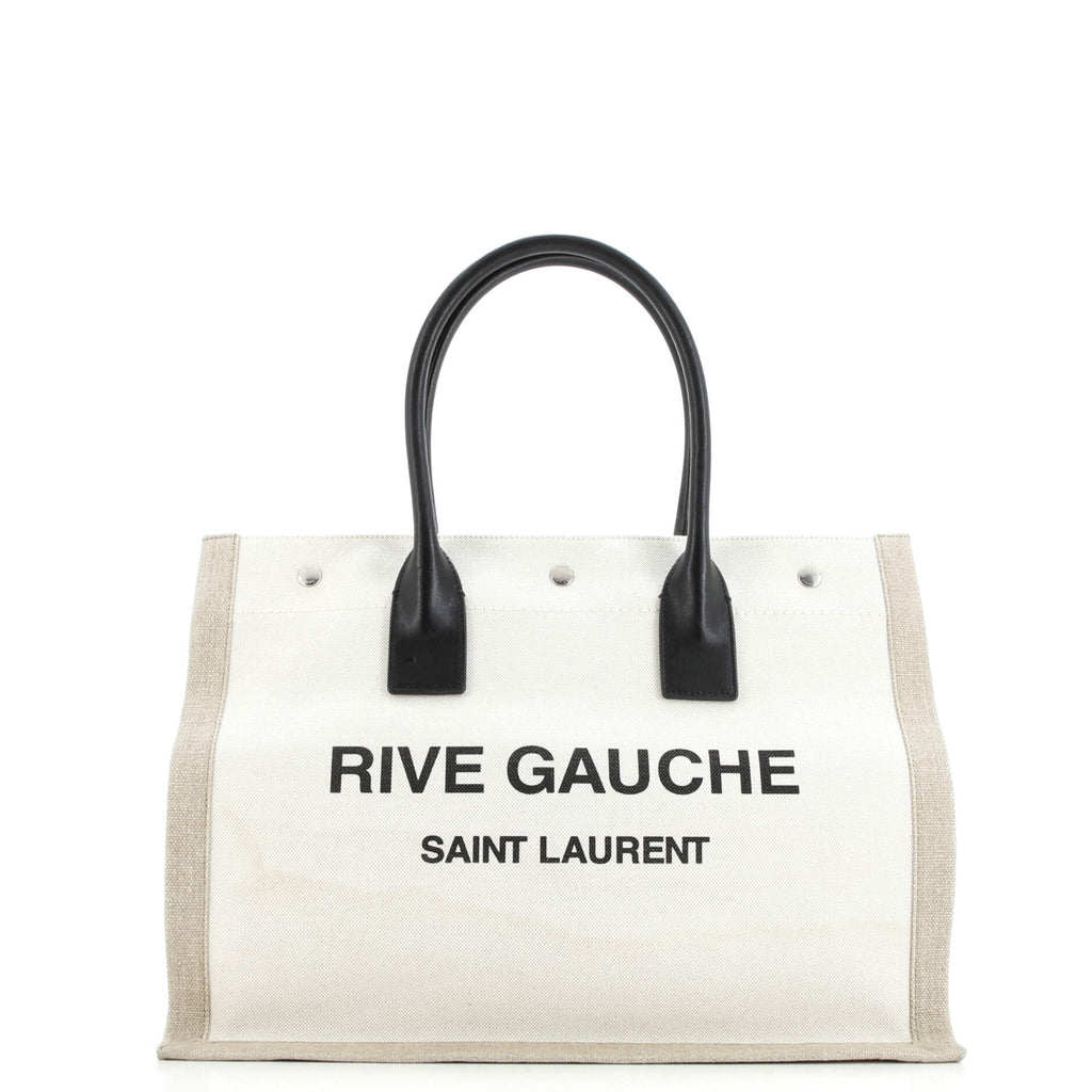 Rive Gauche Shopper Tote Canvas Small