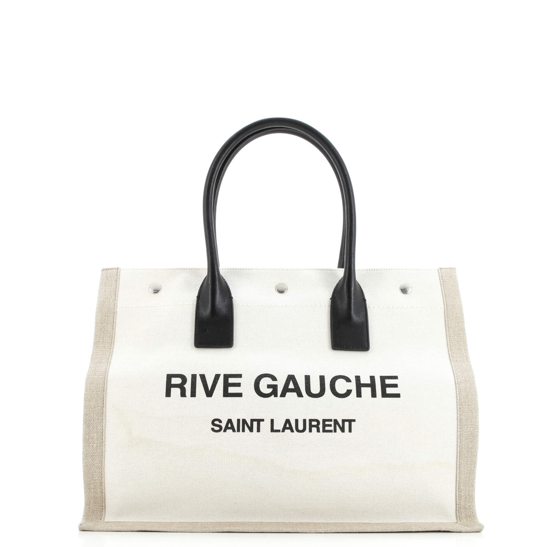 Rive Gauche Shopper Tote Canvas Small