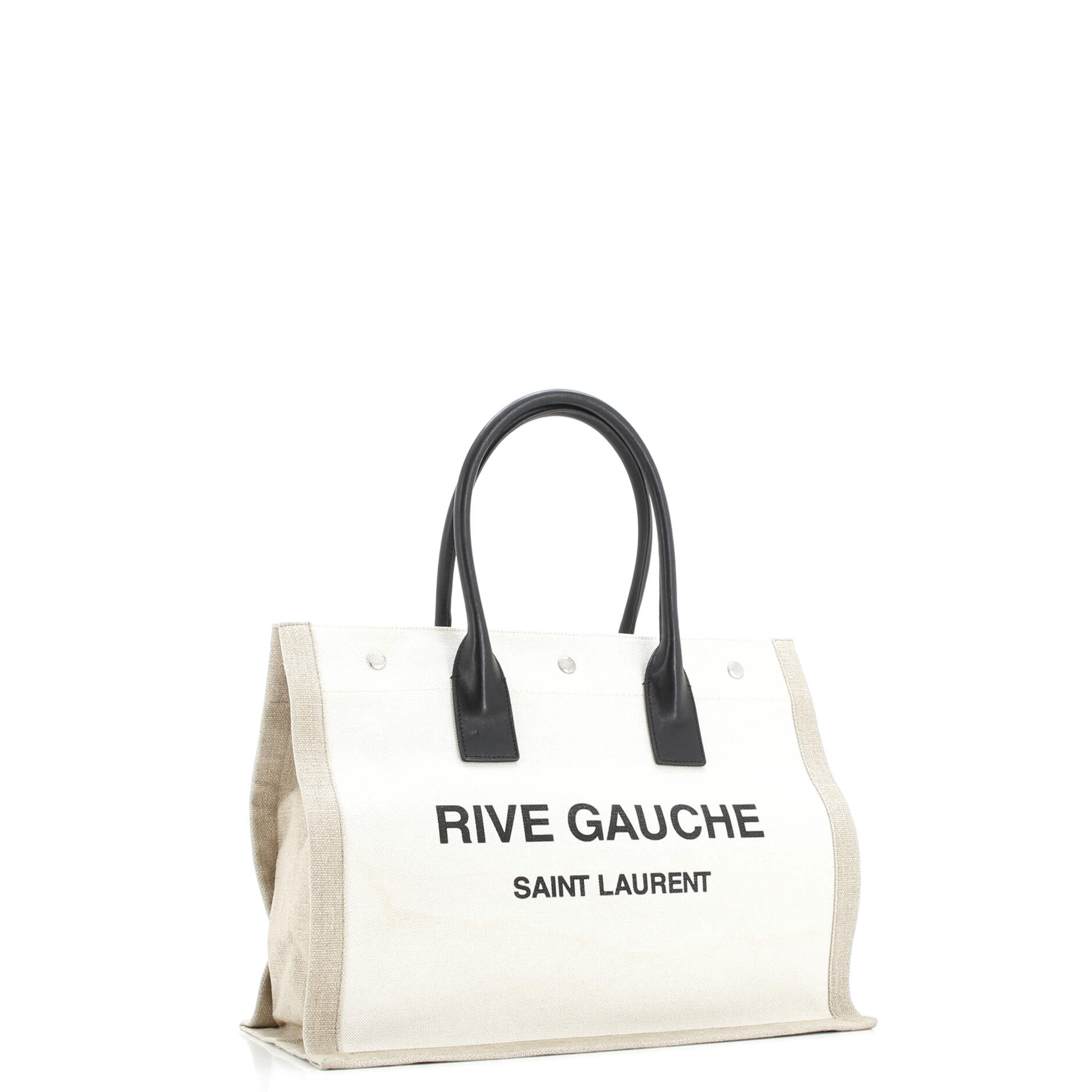 Rive Gauche Shopper Tote Canvas Small