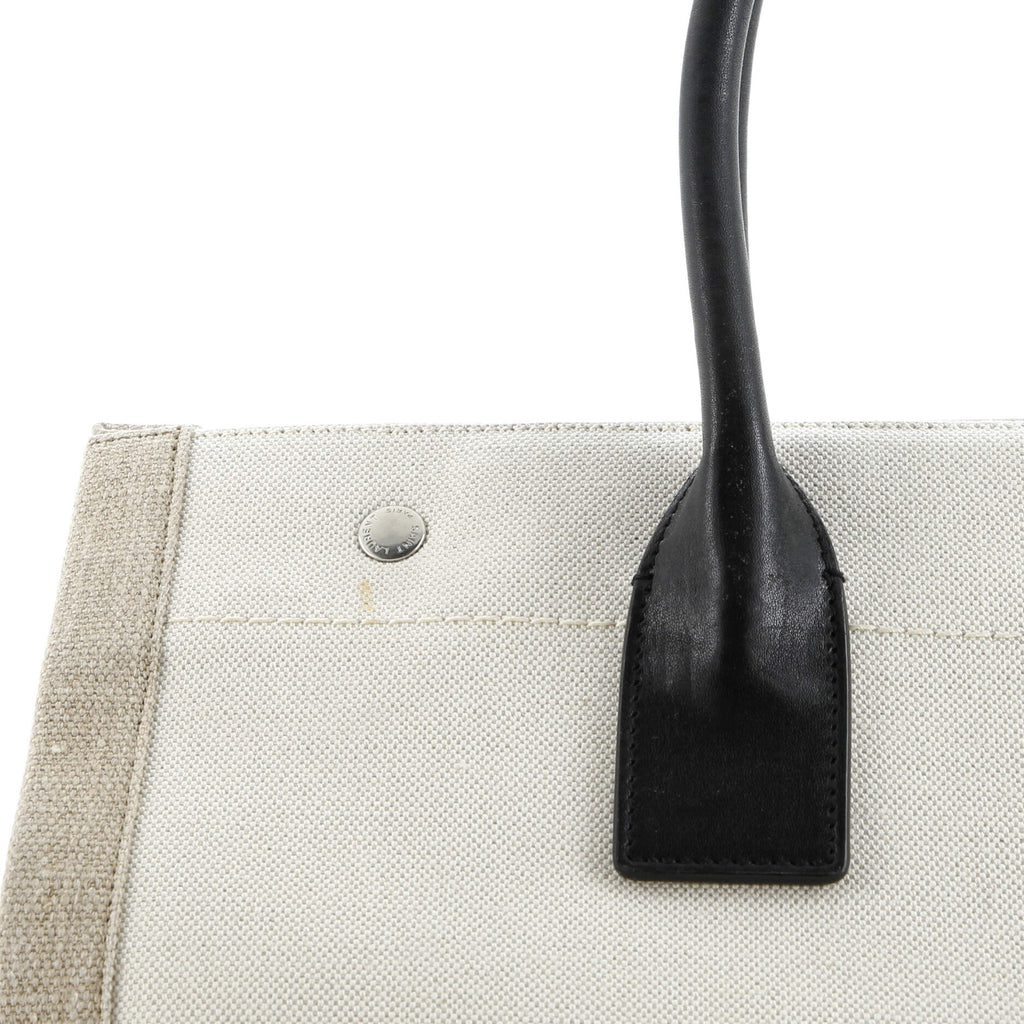 Rive Gauche Shopper Tote Canvas Small