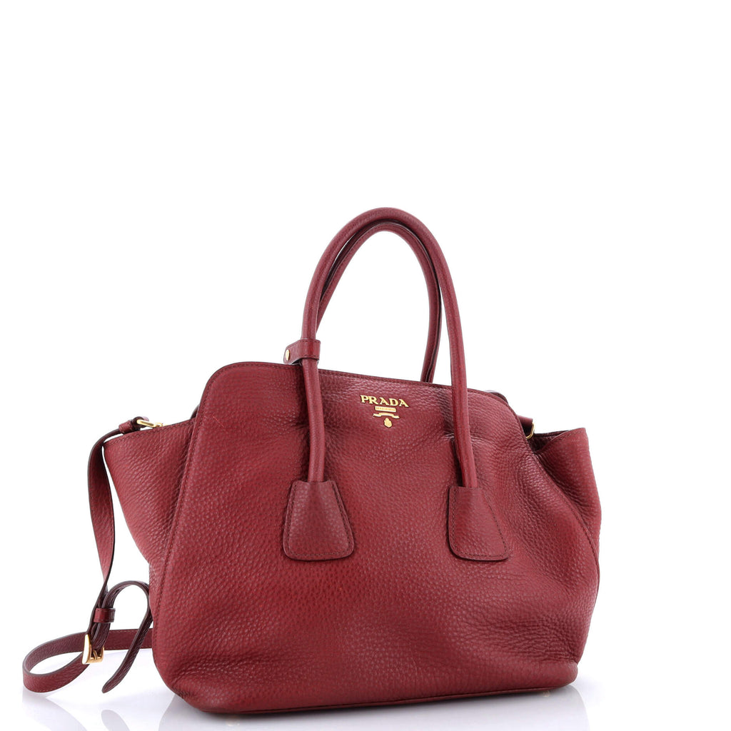 Convertible Open Shopping Tote Vitello Daino Medium