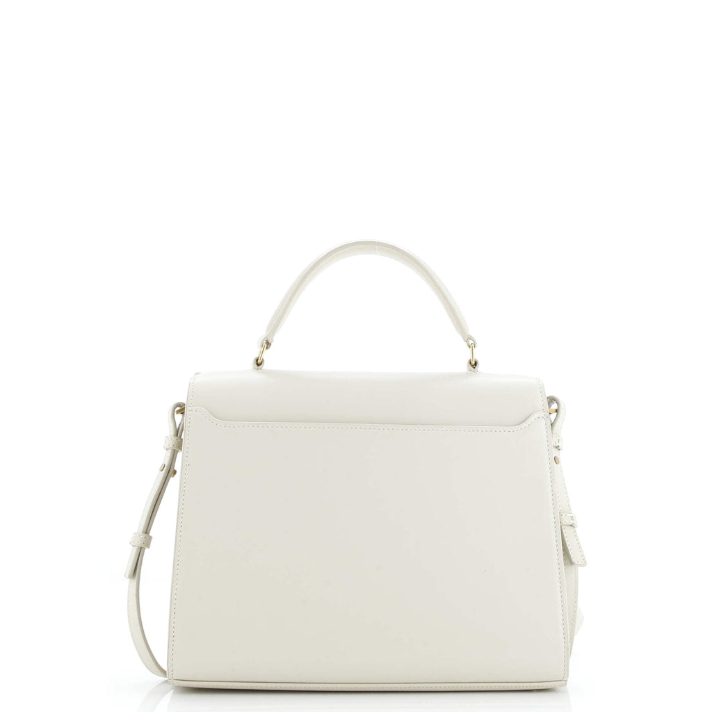 Cassandra Top Handle Bag Leather Medium