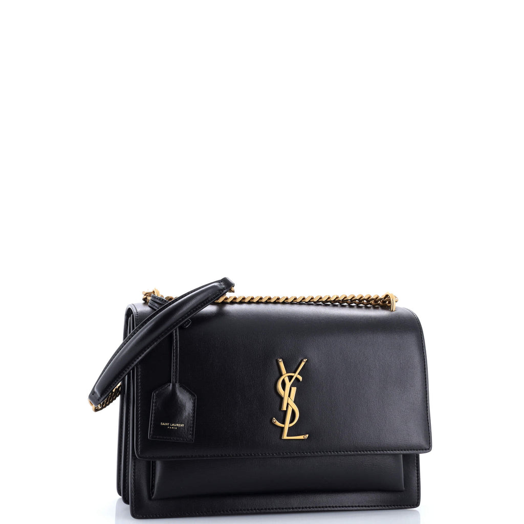 Sunset Crossbody Bag Leather Large