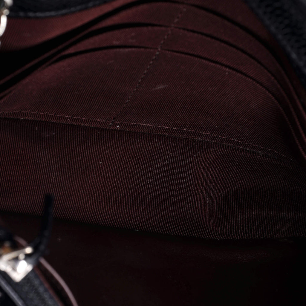 Wallet on Chain Quilted Caviar Mini