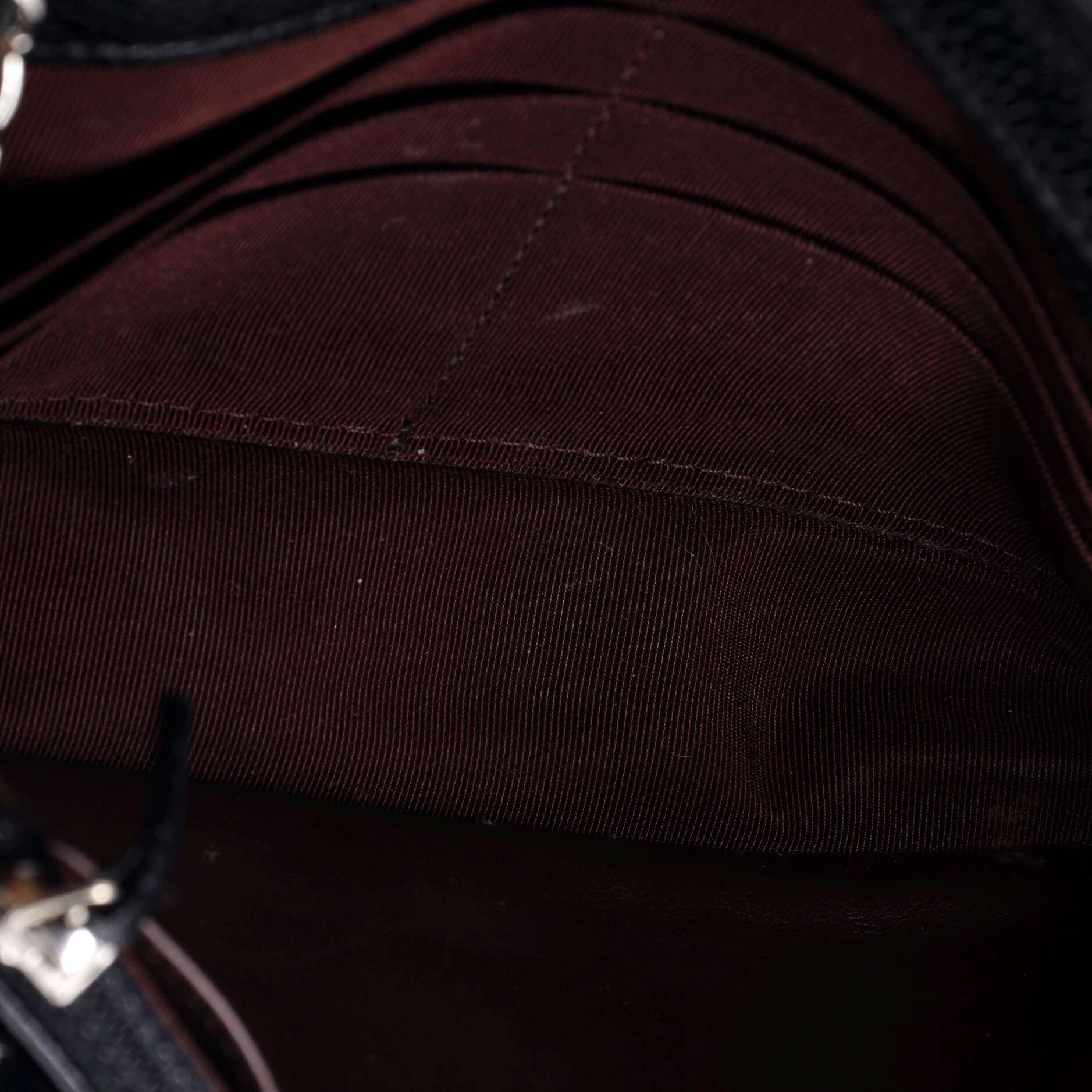 Wallet on Chain Quilted Caviar Mini