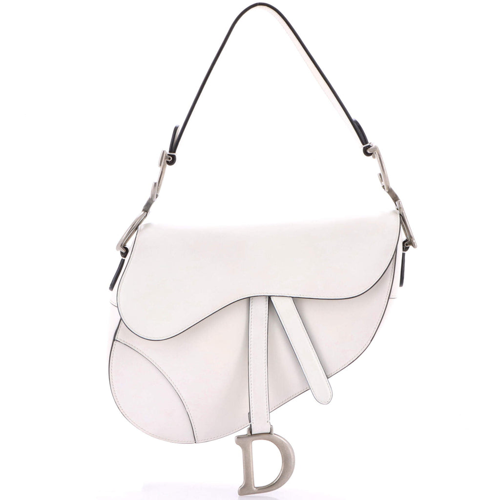 Saddle Handbag Leather Medium