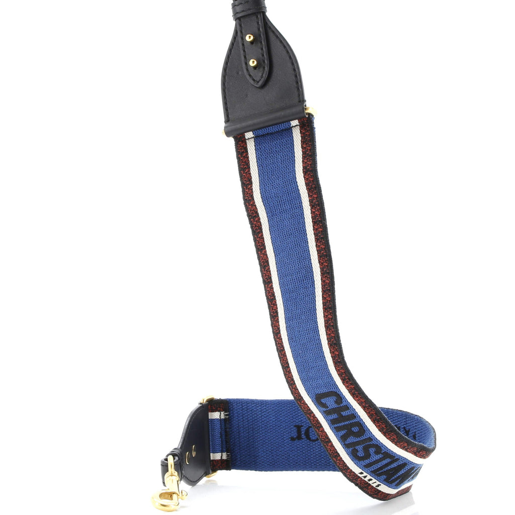 Logo Shoulder Strap Embroidered Canvas