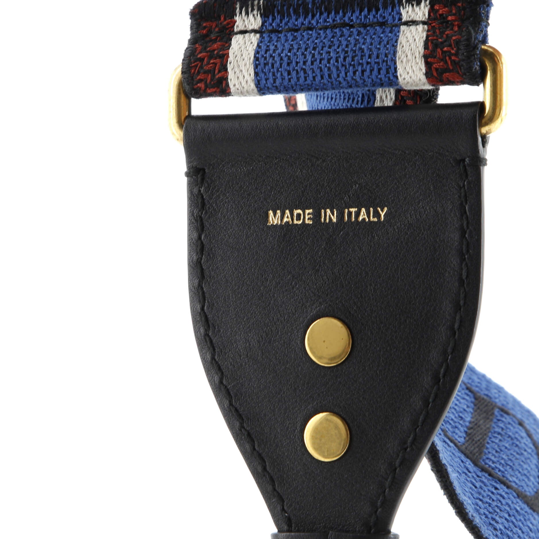 Logo Shoulder Strap Embroidered Canvas