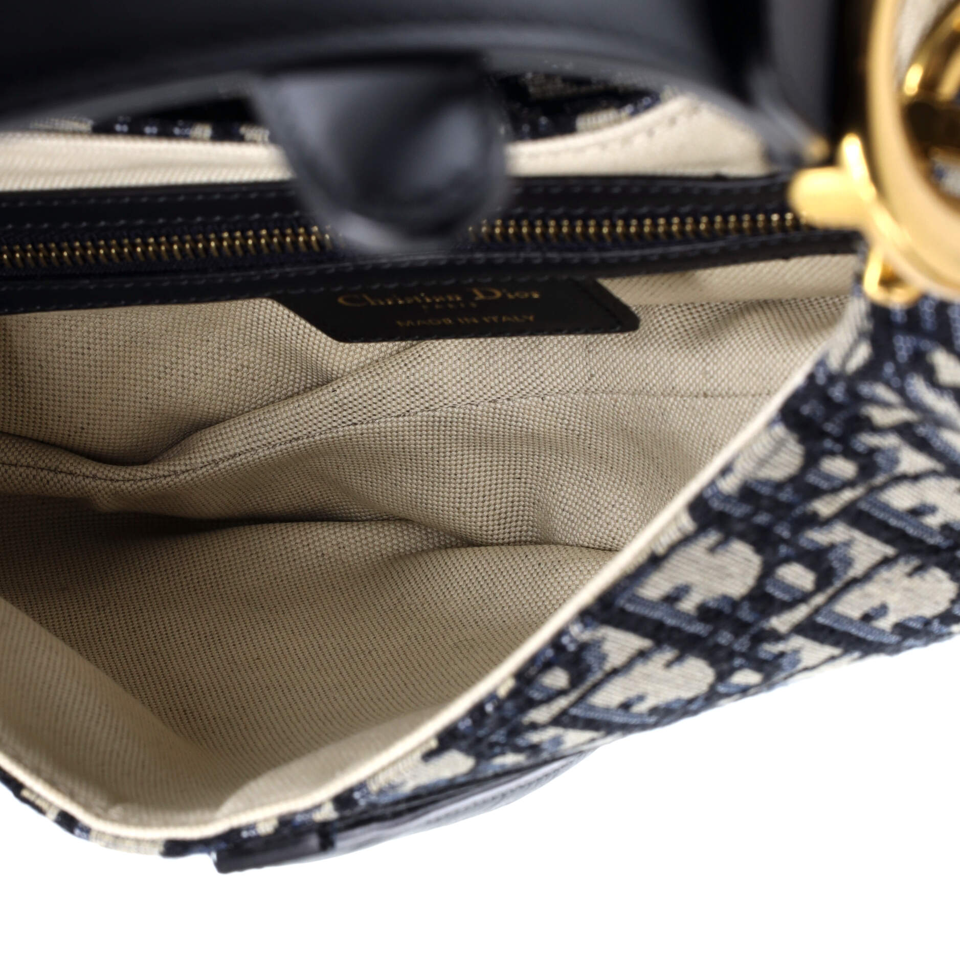 Saddle Handbag Oblique Canvas Medium