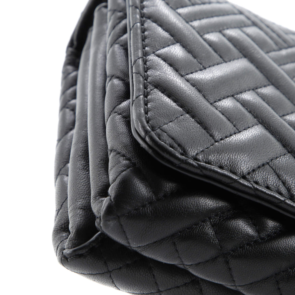 Girello Shoulder Bag Quilted Leather Medium