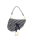 Saddle Handbag Oblique Canvas Medium