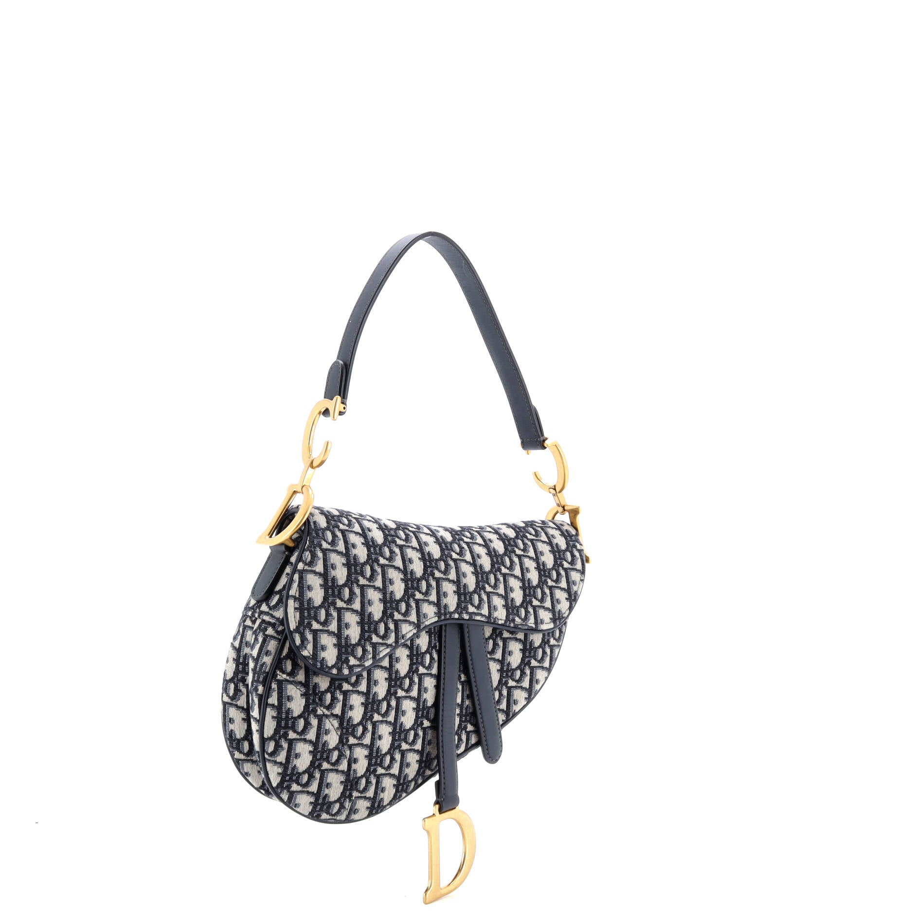 Saddle Handbag Oblique Canvas Medium