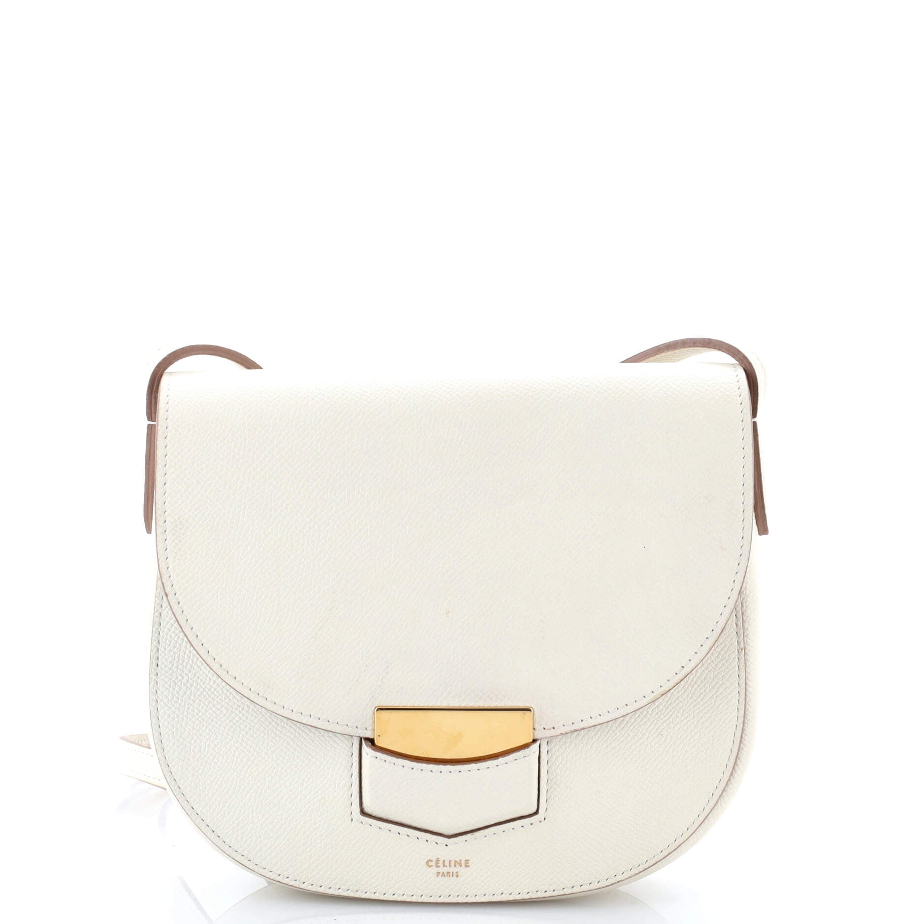 Trotteur Crossbody Bag Grainy Leather Small