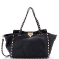 Rockstud Tote Pebbled Leather Medium