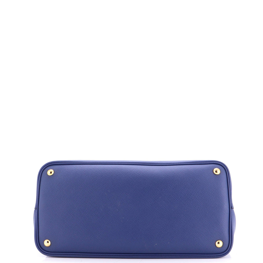 Cuir Double Tote Saffiano Leather Large