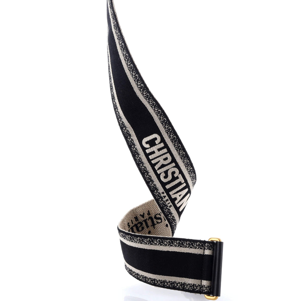 Logo Shoulder Strap Embroidered Canvas