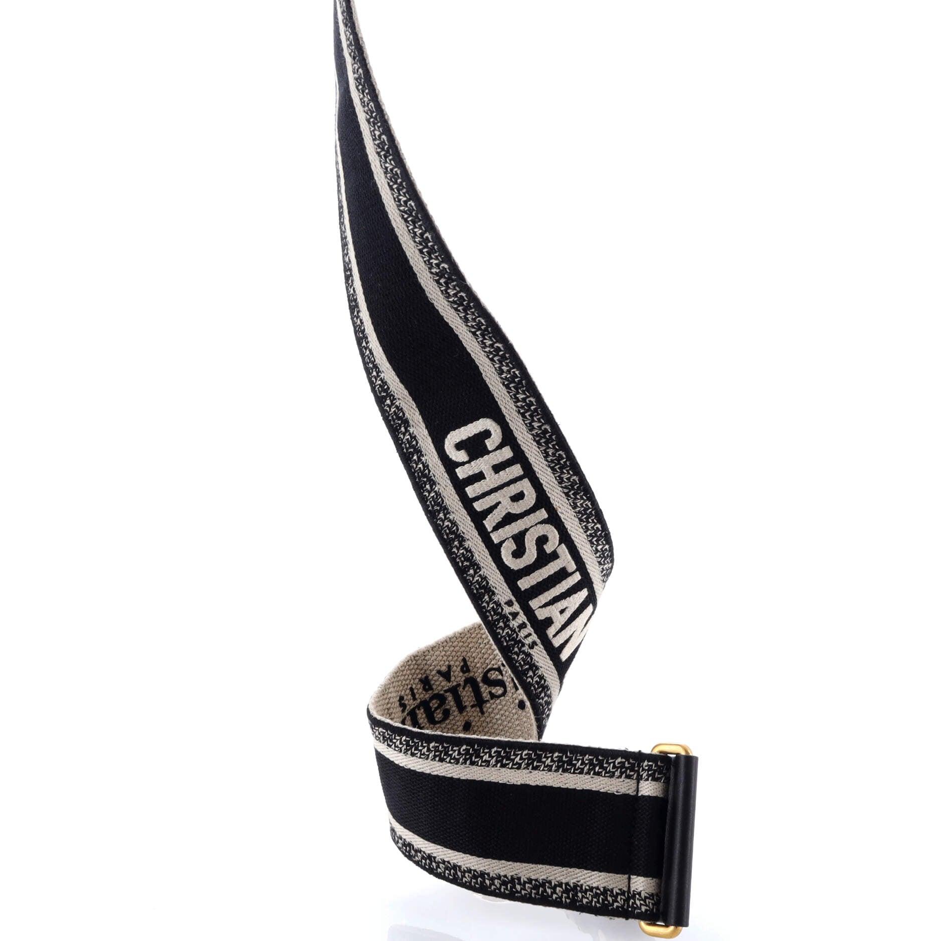 Logo Shoulder Strap Embroidered Canvas