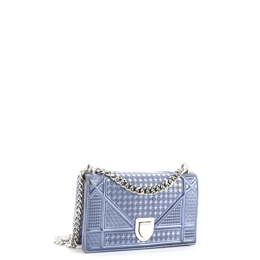 Diorama Flap Bag Cannage Embossed Calfskin Mini