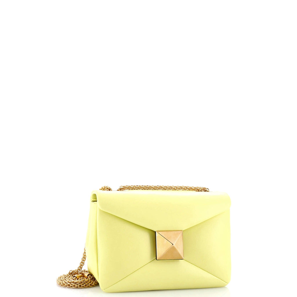 One Stud Chain Flap Bag Leather Small
