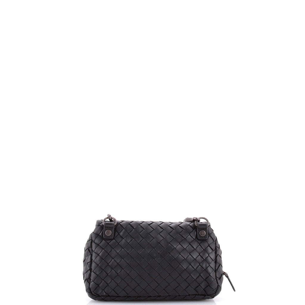 Expandable Chain Crossbody Bag Intrecciato Nappa Small
