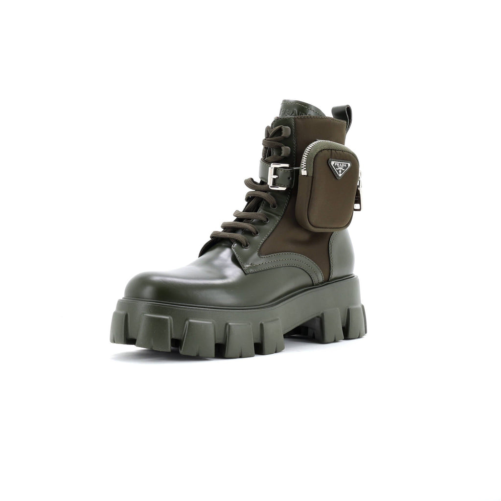 Monolith Combat Boots Leather and Nylon