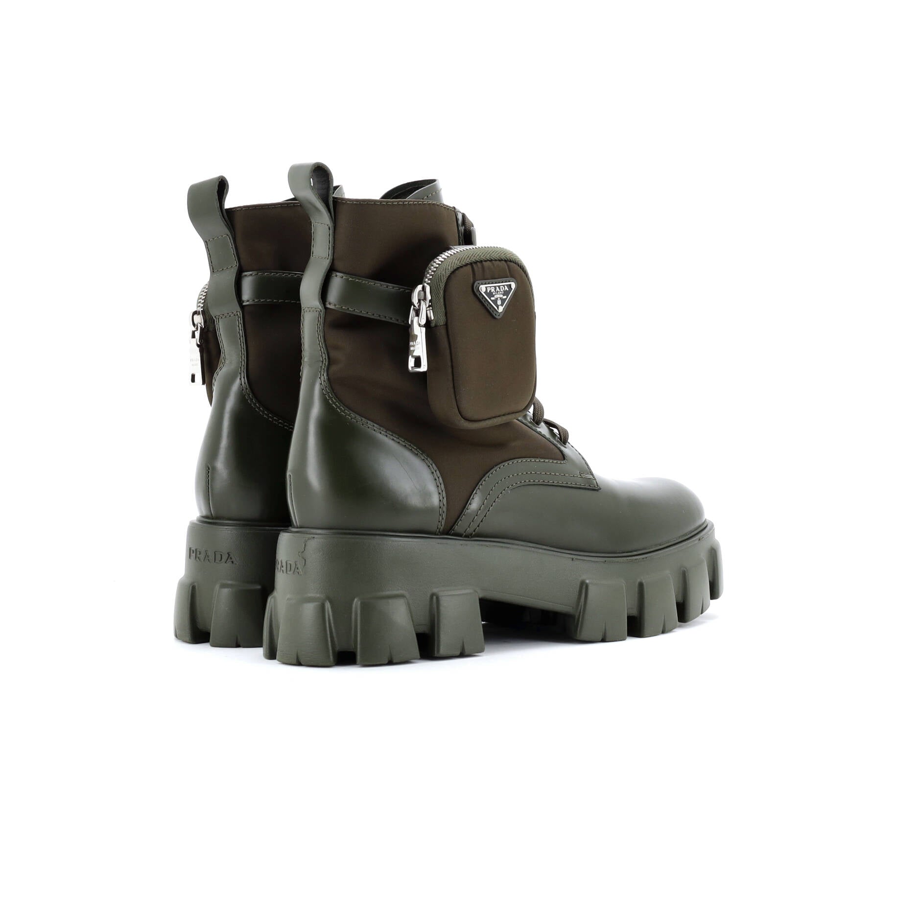 Monolith Combat Boots Leather and Nylon