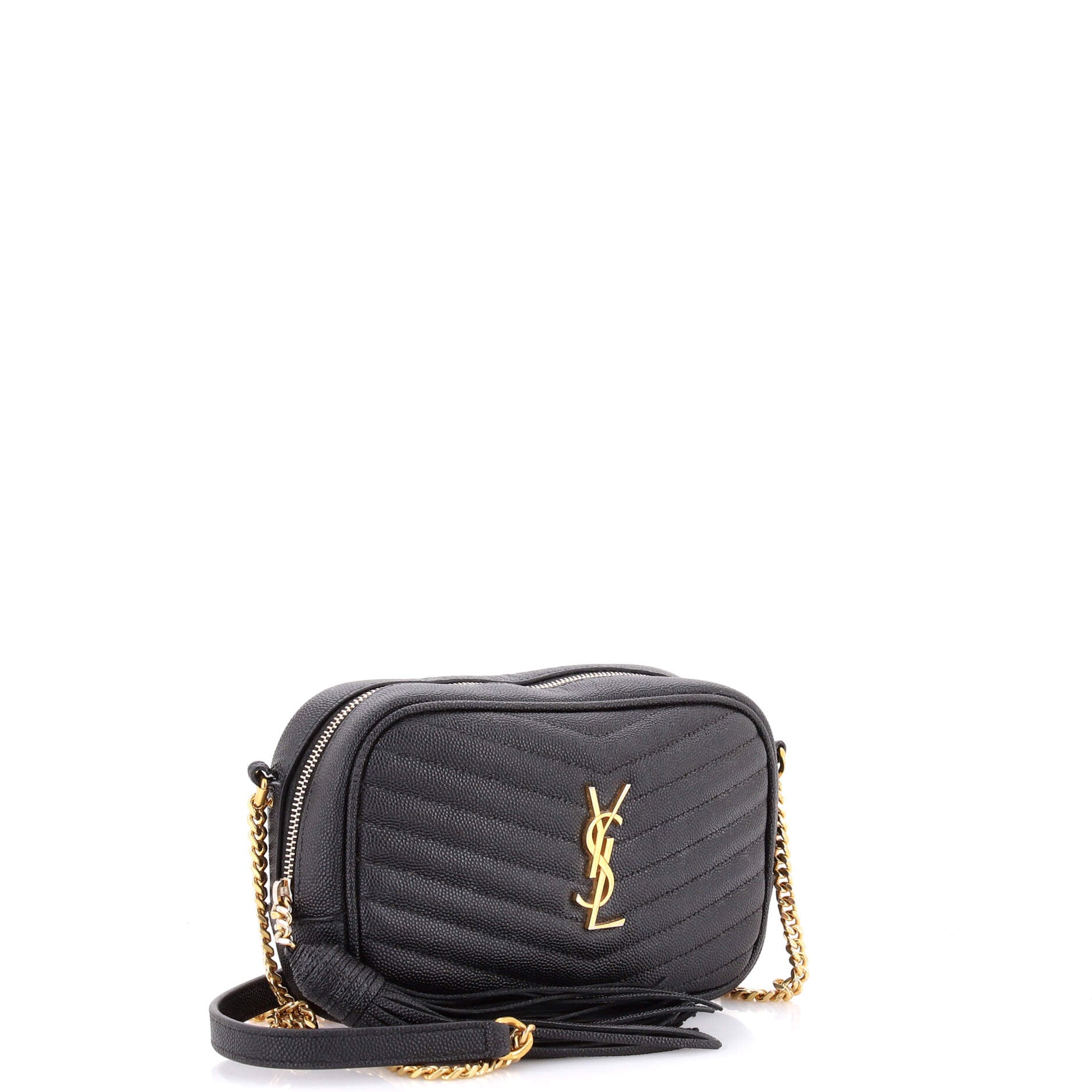 LouLou Crossbody Bag Matelasse Chevron Leather Mini