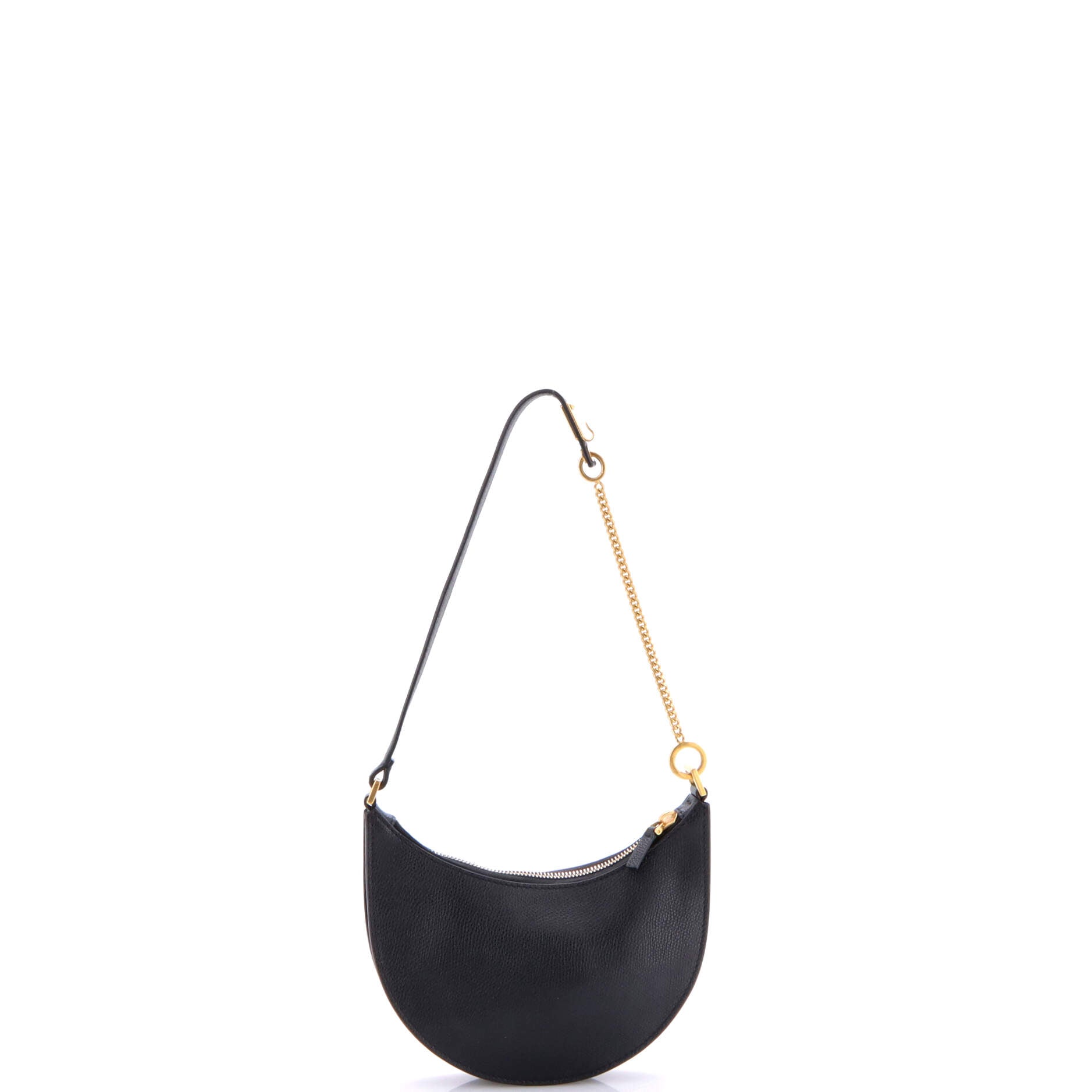 VLogo Hobo Leather Mini