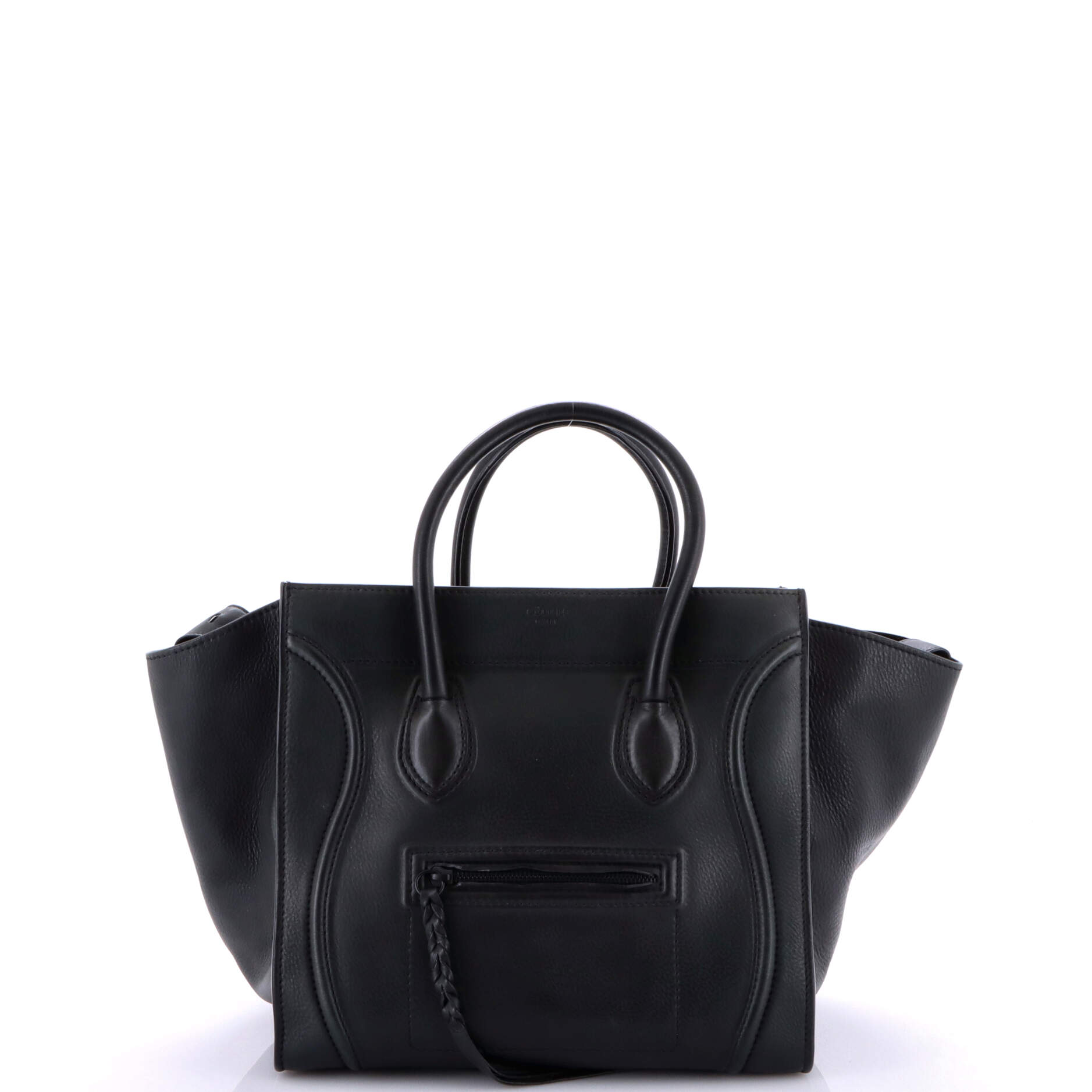 Luggage Bag Python and Leather Mini