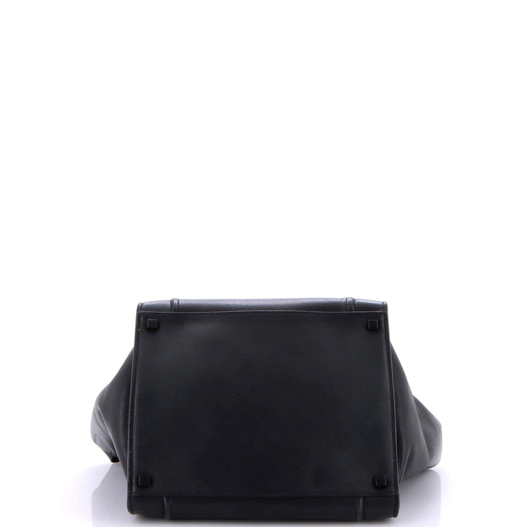 Luggage Bag Python and Leather Mini