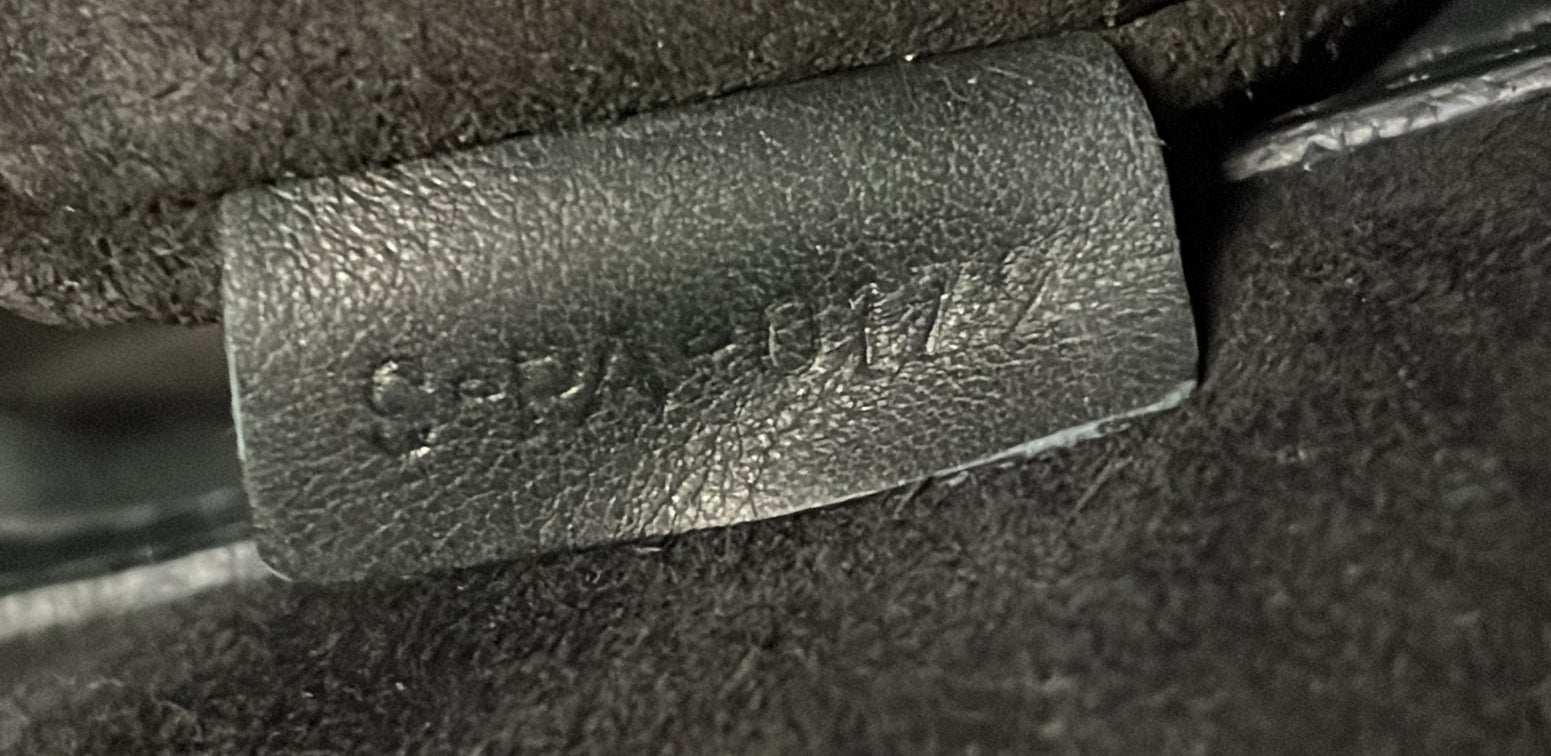 Luggage Bag Python and Leather Mini