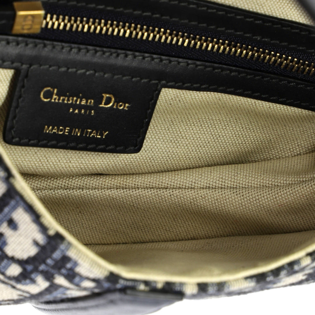 Saddle Handbag Oblique Canvas Medium