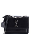 Sunset Crossbody Bag Leather Large