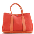 Garden Party Tote Toile and Leather 36