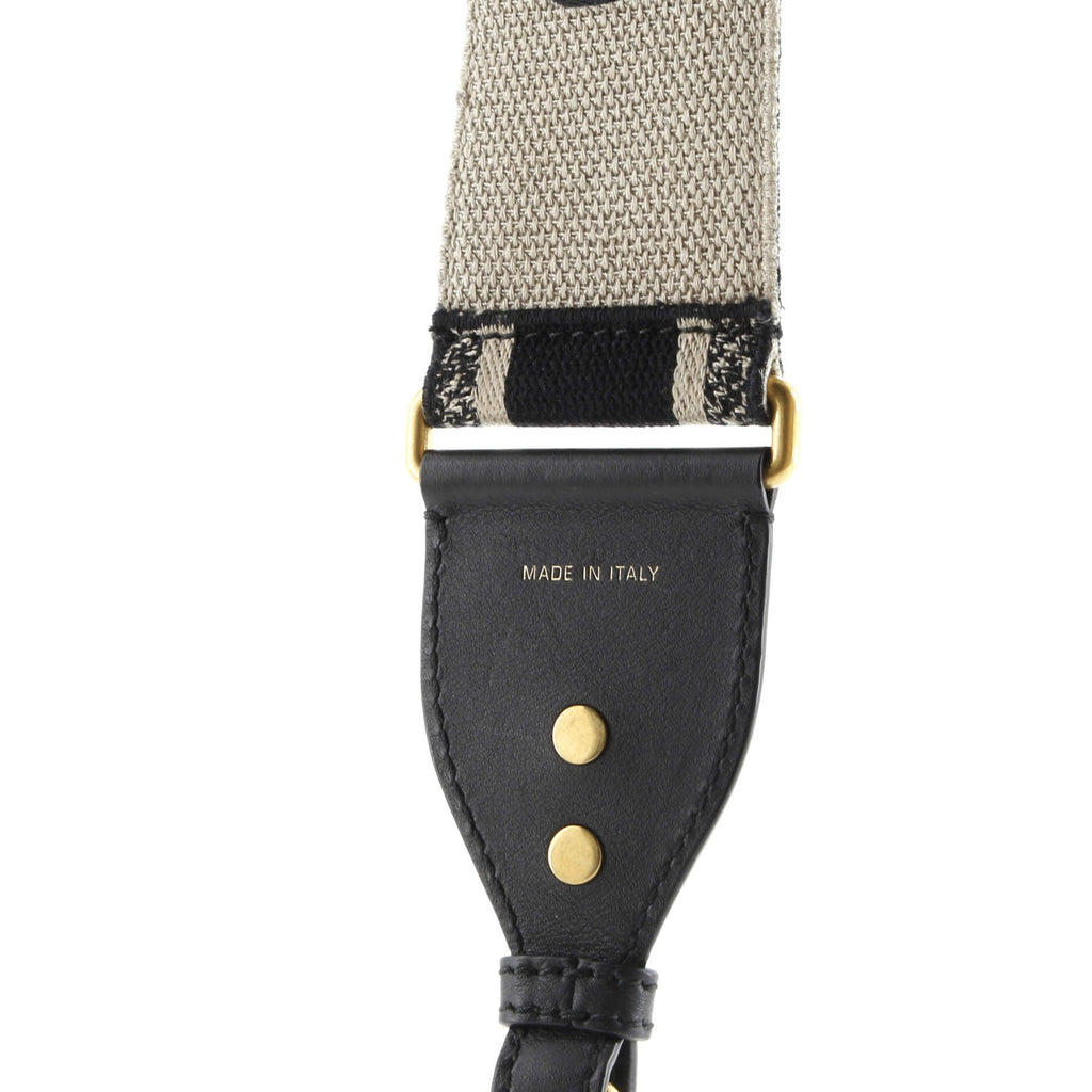 Logo Shoulder Strap Embroidered Canvas