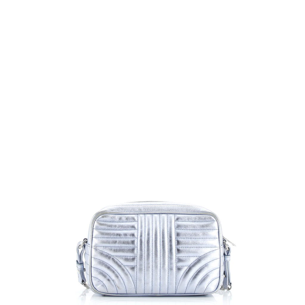 Camera Bag Diagramme Quilted Leather Small