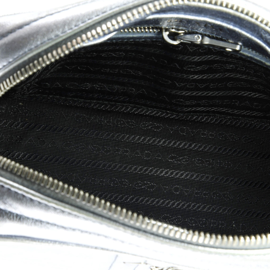 Camera Bag Diagramme Quilted Leather Small